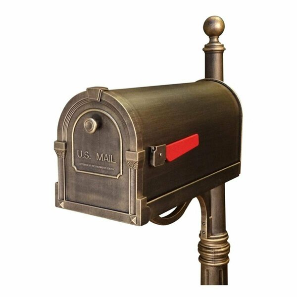 Special Lite Products Savannah Curbside Mailbox - Hand Rubbed Bronze SCS-1014-BRZ
